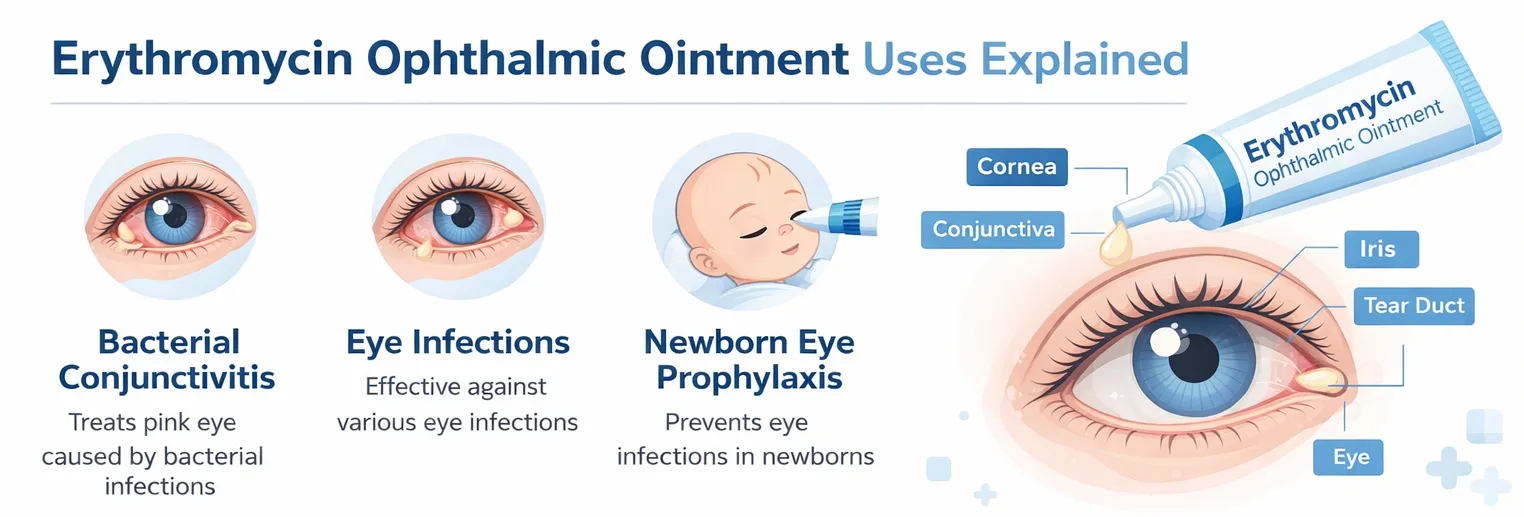 Erythromycin Ophthalmic Ointment Uses